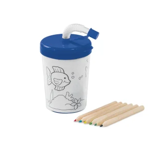 GIRAFFE. Copo para viagem para crianças em PP e PS