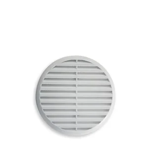 Ventilador Circular 50×80 ABS c/ Mola Fixação Branco